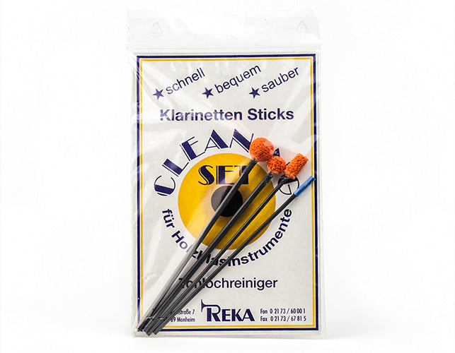 REKA Cleaning Set - Tone Hole Cleaners for oboe and French horn maintenance.