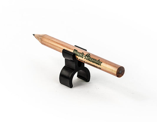Pencil Clip with Pencil attached, ideal for musicians