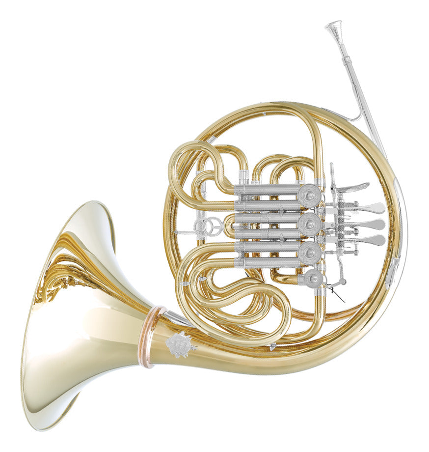 Gebr. Alexander Model 1106 Heldenhorn F/Bb double horn